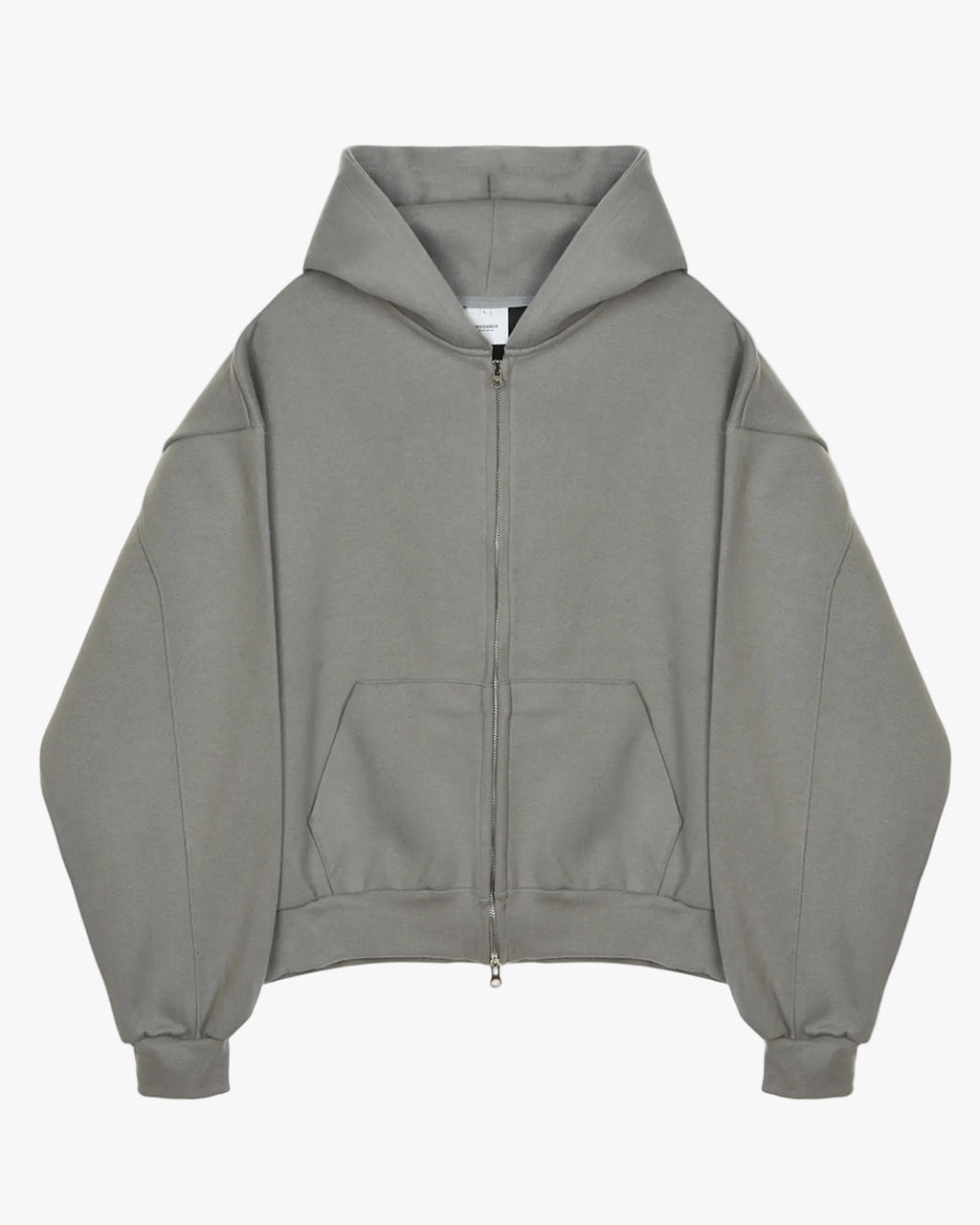PAUSE Zip Hoodie [Smoke]