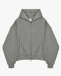 PAUSE Zip Hoodie [Smoke]