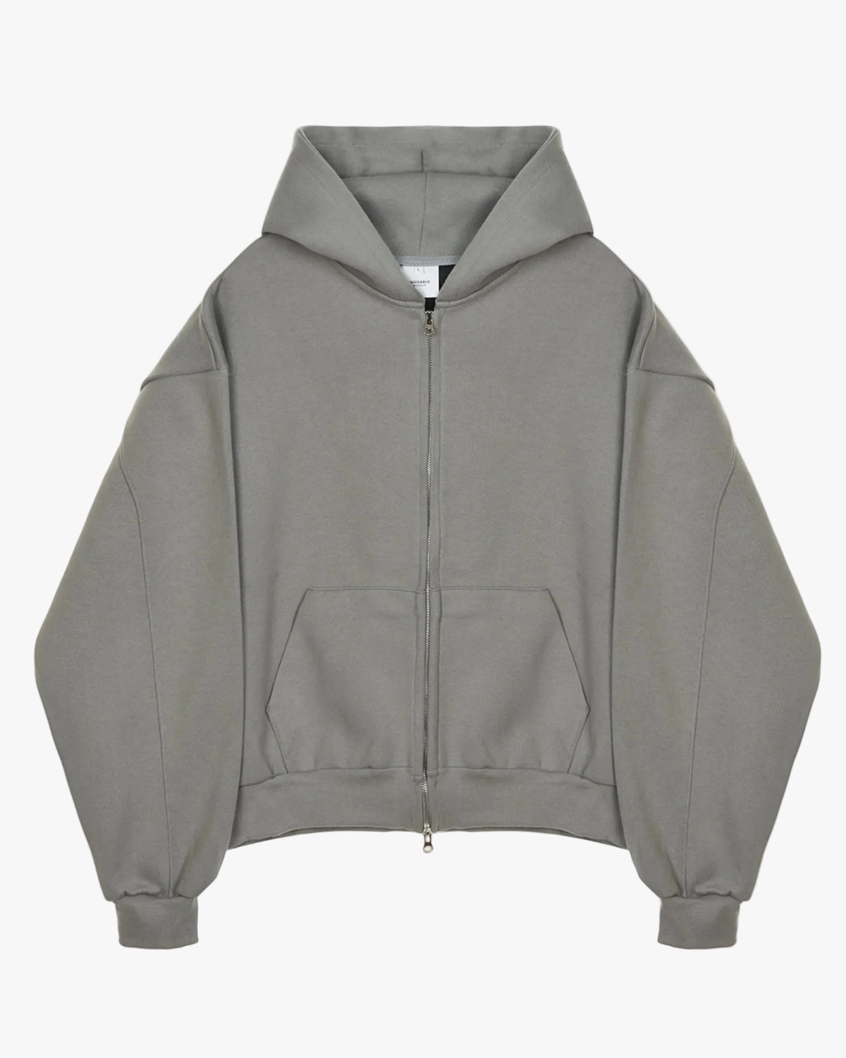 PAUSE Zip Hoodie [Smoke]