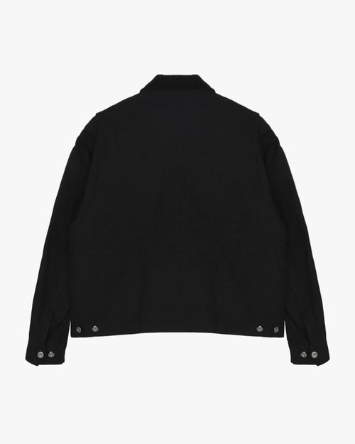 Cotton Worker Jacket [Black]