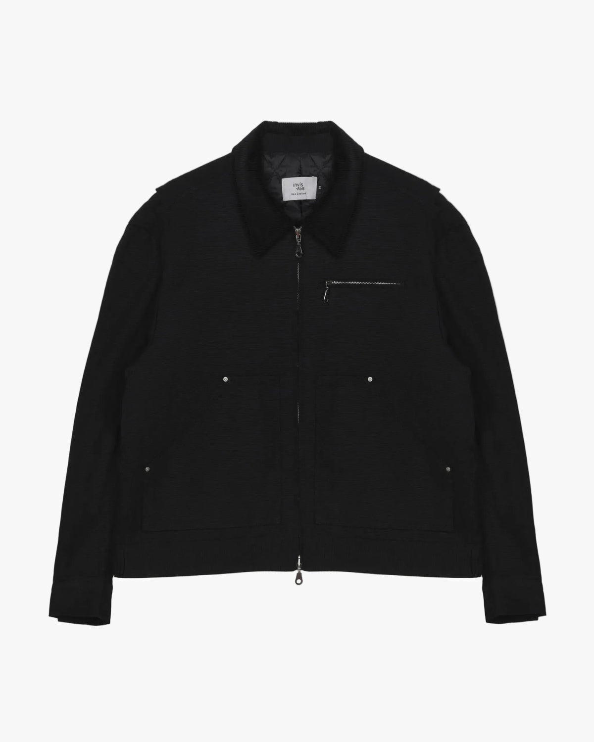 Cotton Worker Jacket [Black]